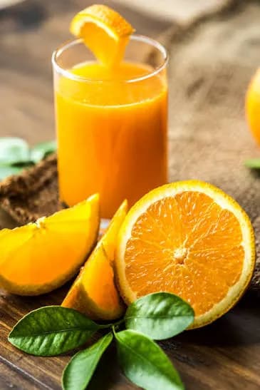 Orange juice photo