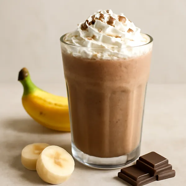 Banana & Milk & Chocolate Cocktail photo