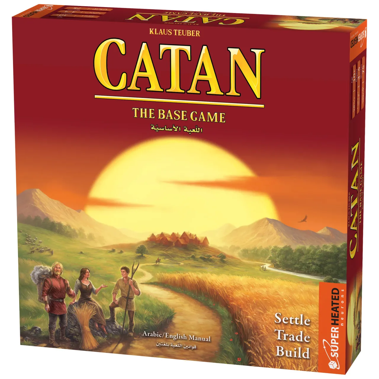 Catan Base Game 3-4 Players En/Ar