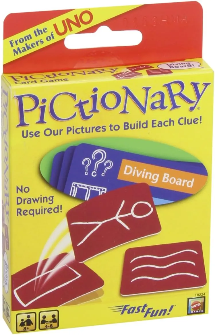 pictionary card game