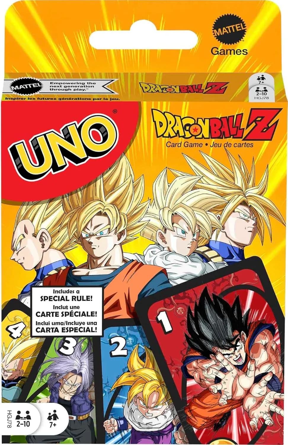 uno dragon ball