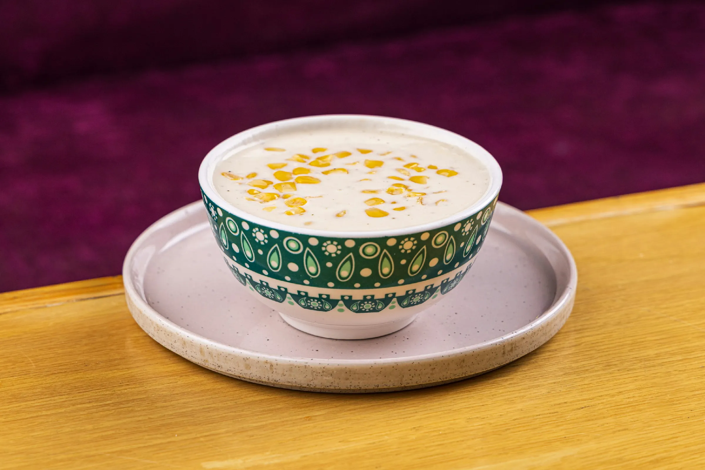 Corn soup photo