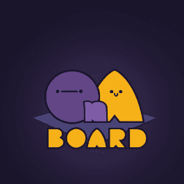 On A board logo