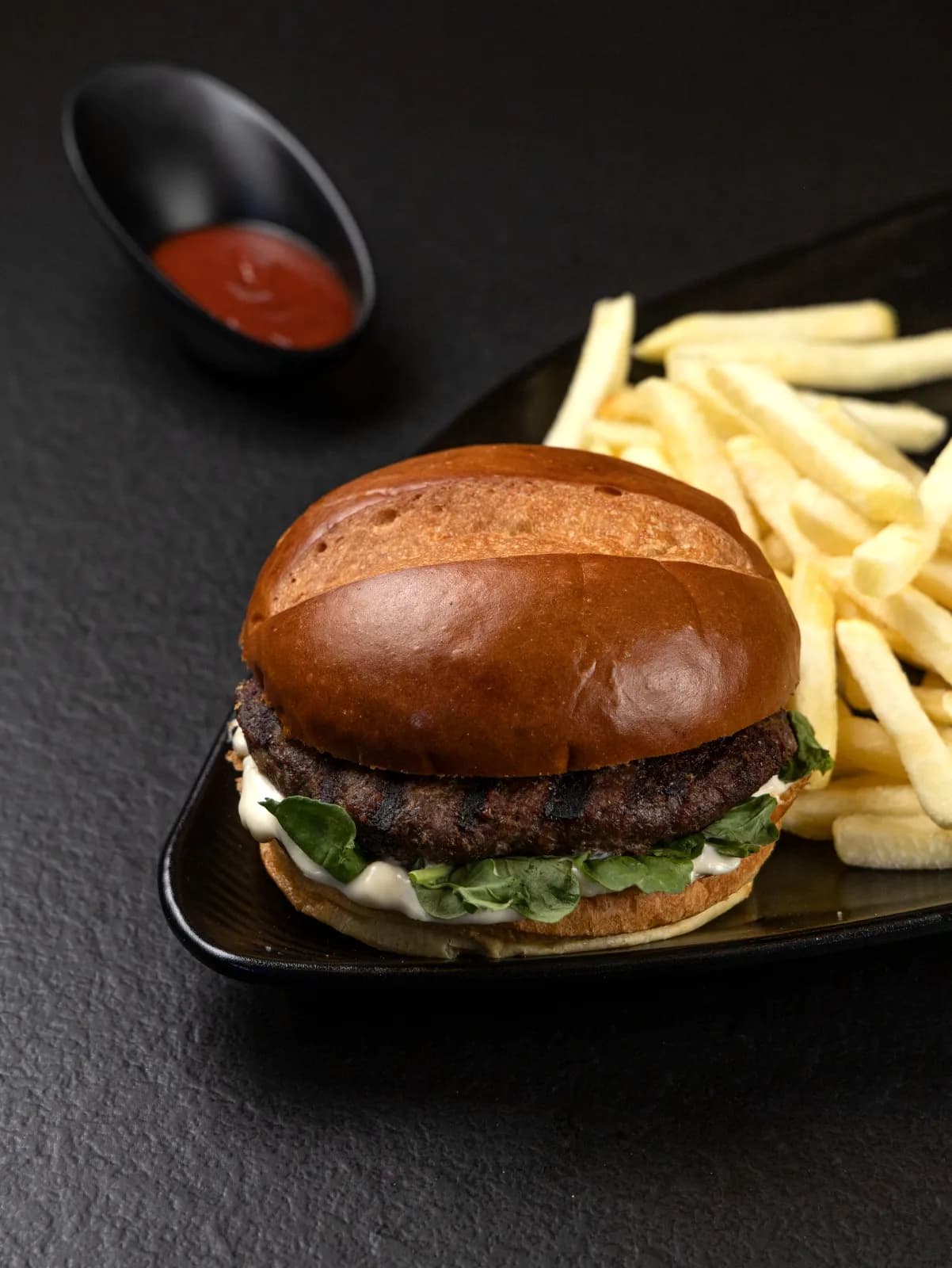 Swiss Mushroom Burger photo