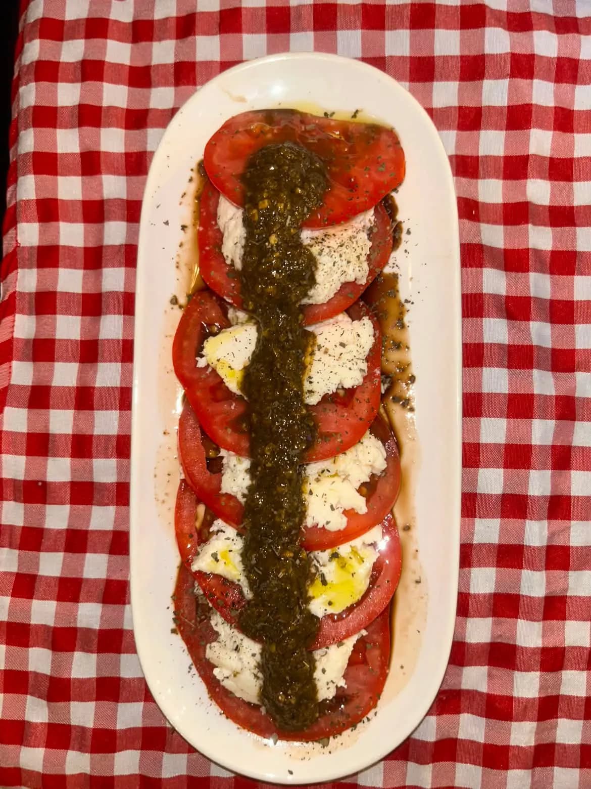 Insalata caprese photo