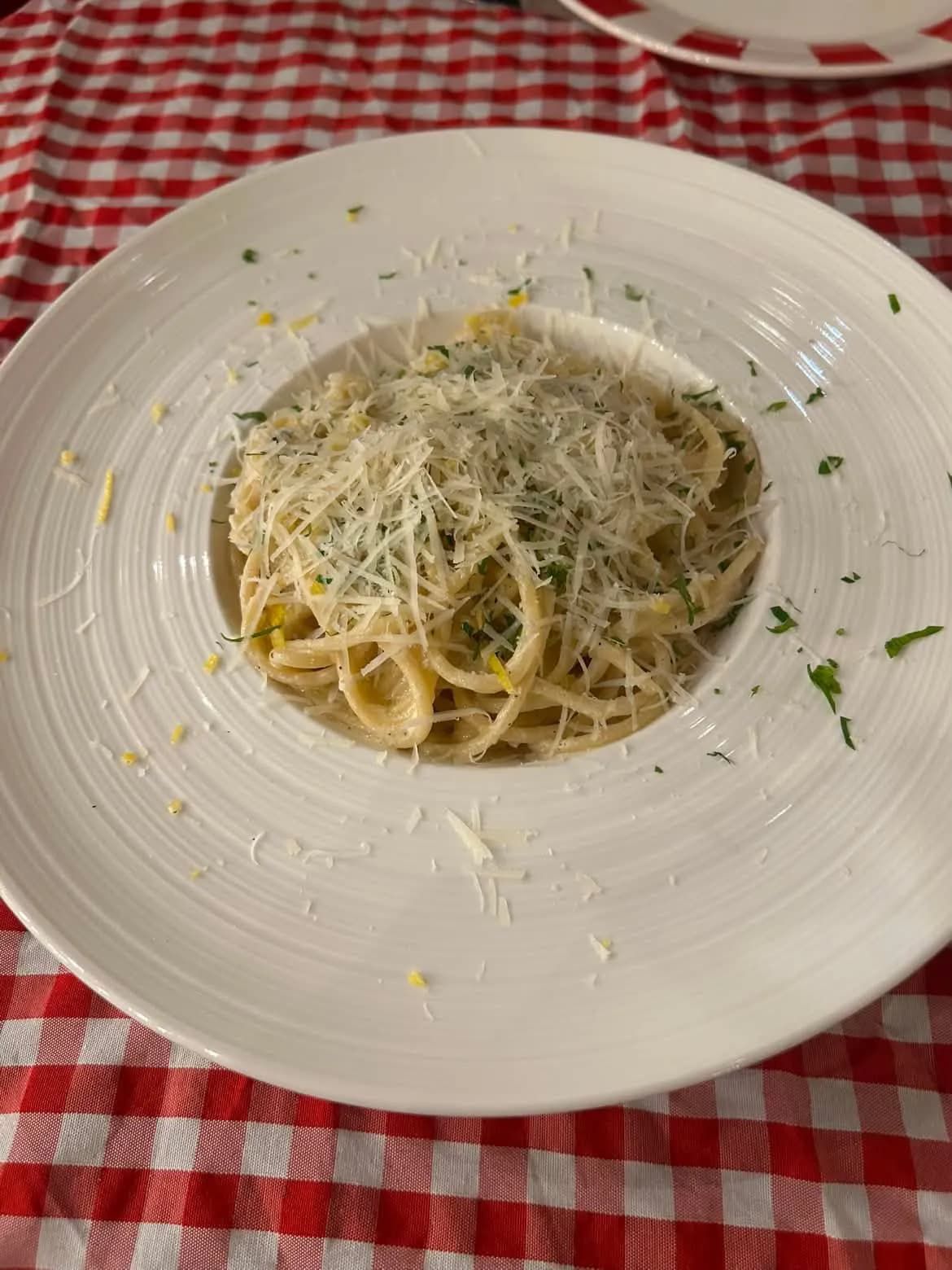 Pasta al limone photo