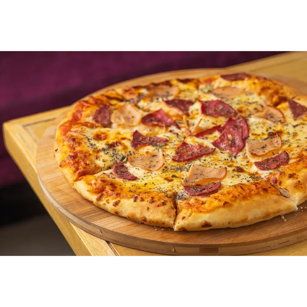 Meat lovers pizza photo